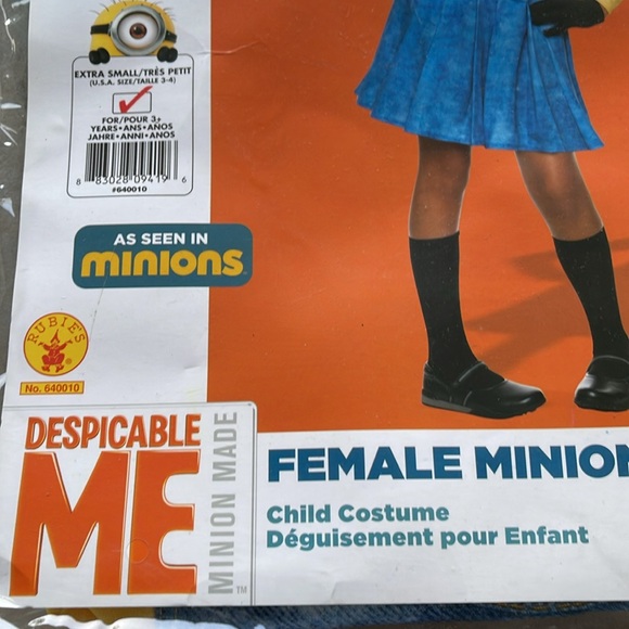 Despicable Me Minion Children’s Costume! New! - Picture 8 of 8